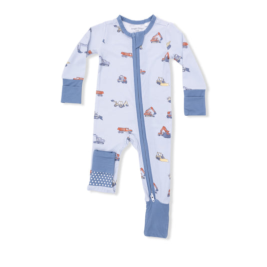 Convertible Romper- Construction Vehicles - Angel Dear