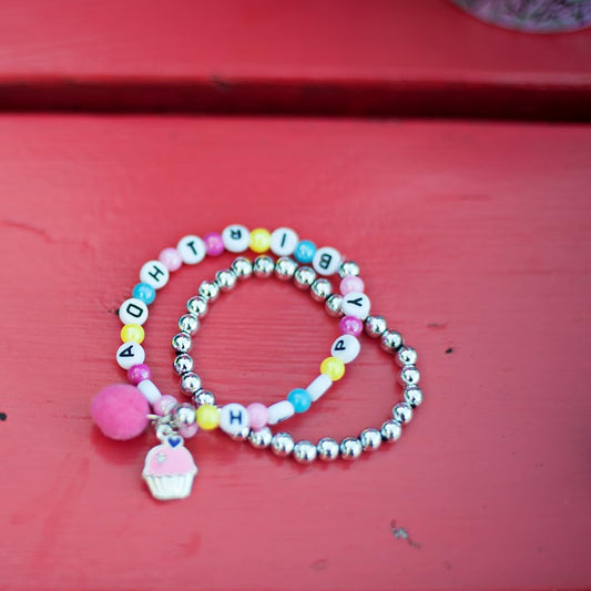 Happy Birthday Bracelet Beads - Great Pretenders