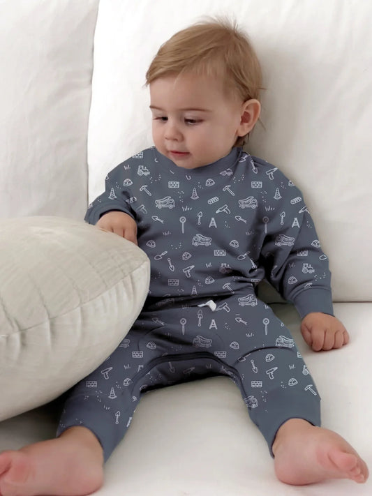 Fleece Sweatsuit - Construction - Gunamuna