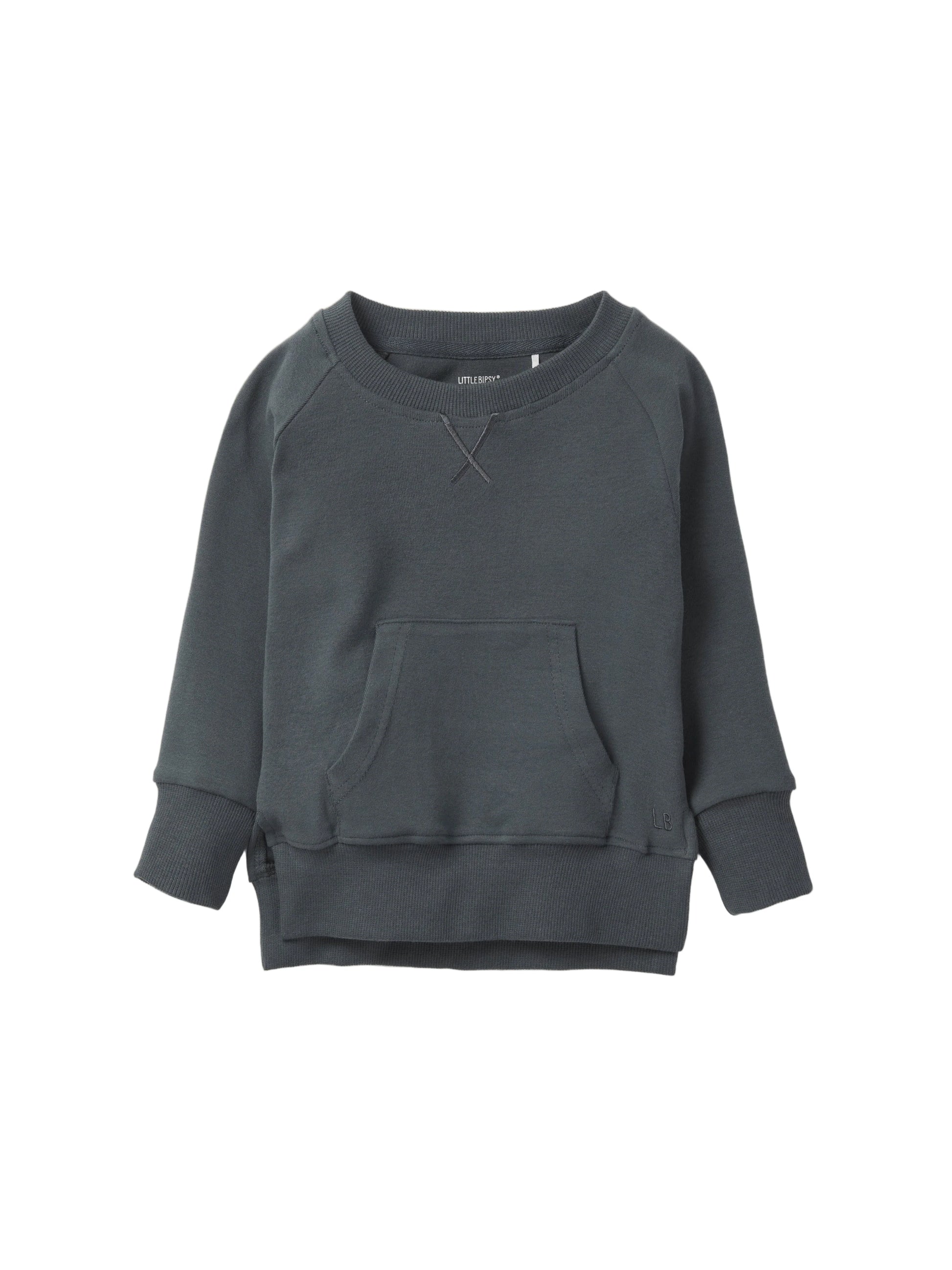 Pocket Pullover - Shadow - Baby Sweet Pea's Boutique