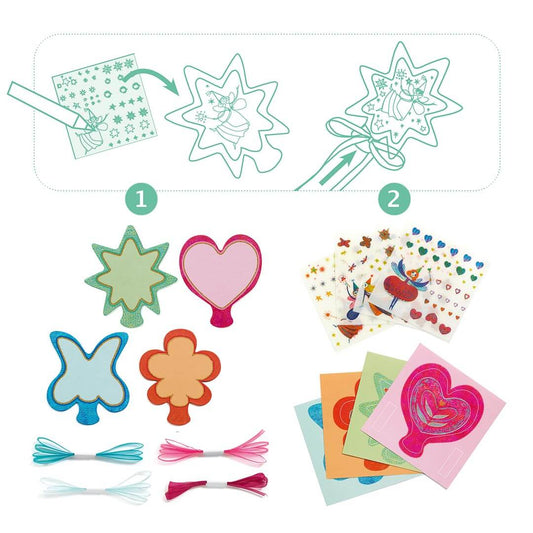 DIY Little Fairies Wand Making Kit - Djeco