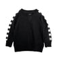Side Checkered Pullover - Black - Baby Sweet Pea's Boutique