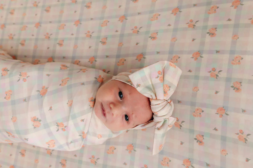 Frankie Plaid Swaddle - In My Jammers