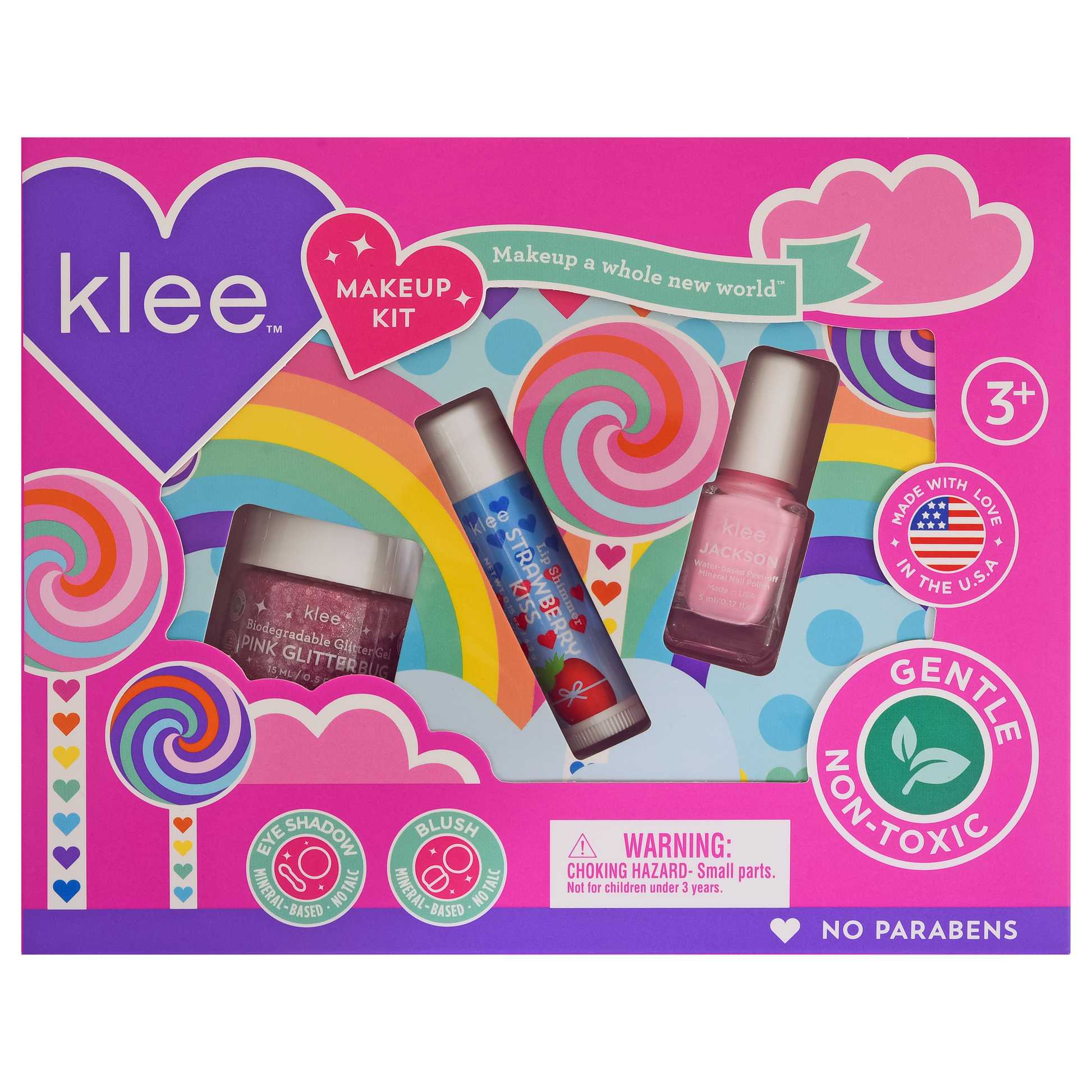 NEW!! Spinning Pink - Pinwheel Love Makeup Kit: Spinning Pink - Baby Sweet Pea's Boutique