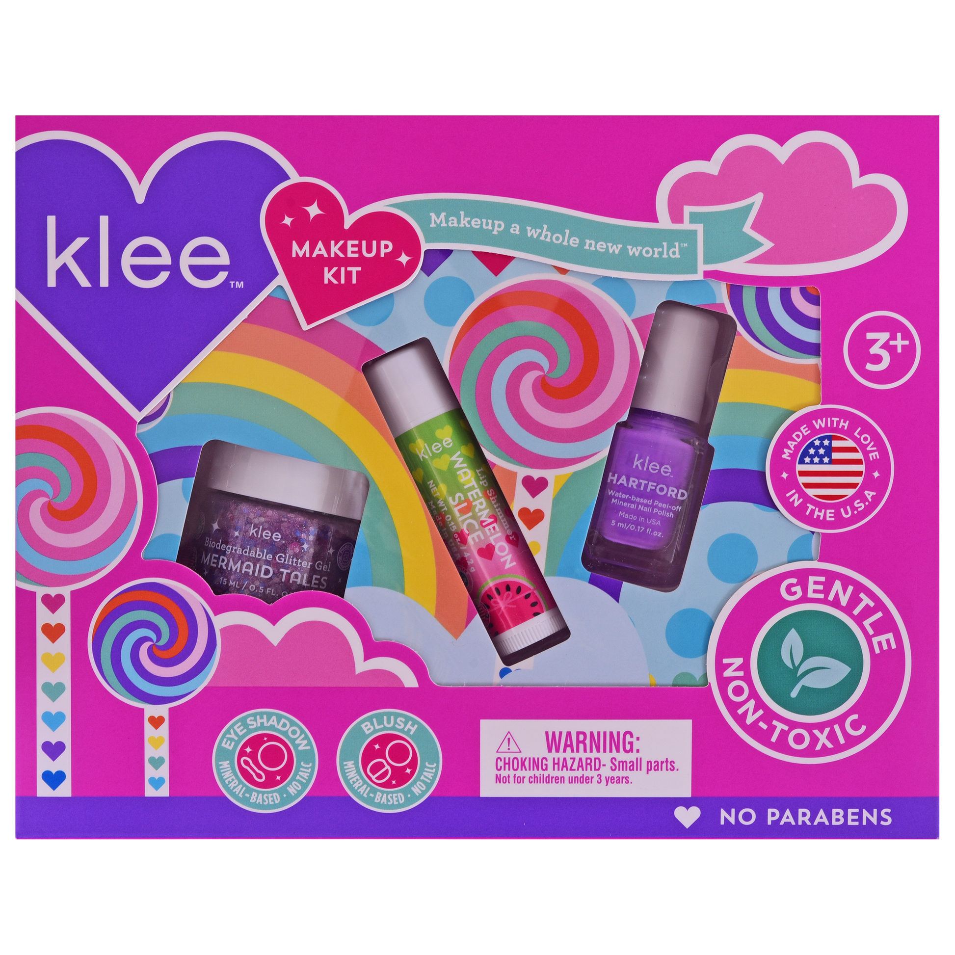 NEW!! Spinning Pink - Pinwheel Love Makeup Kit: Spinning Pink - Baby Sweet Pea's Boutique