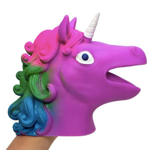 Unicorn Hand Puppets - schylling