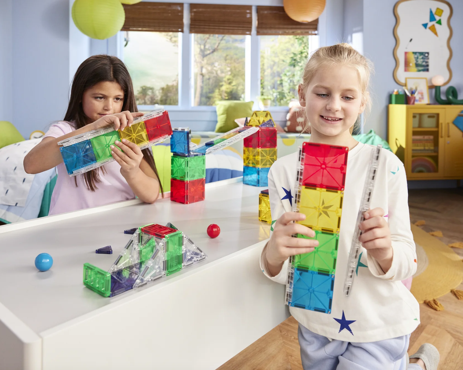 Rail Racers DELUXE- 90 Pieces - magnatiles