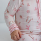Rosie Rabbit Zipper Romper - Baby Sweet Pea's Boutique