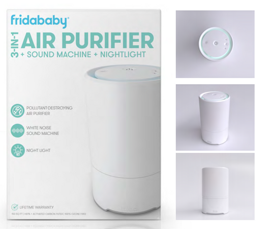 3-1 Air Purifier+ Sound Machine + Nightlight - FridaBaby