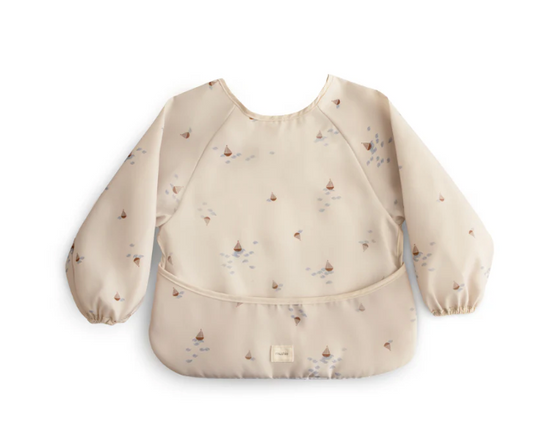 Long Sleeve Bib - Boats