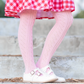 Fancy Knit Tights Blossom - Little Stocking Company